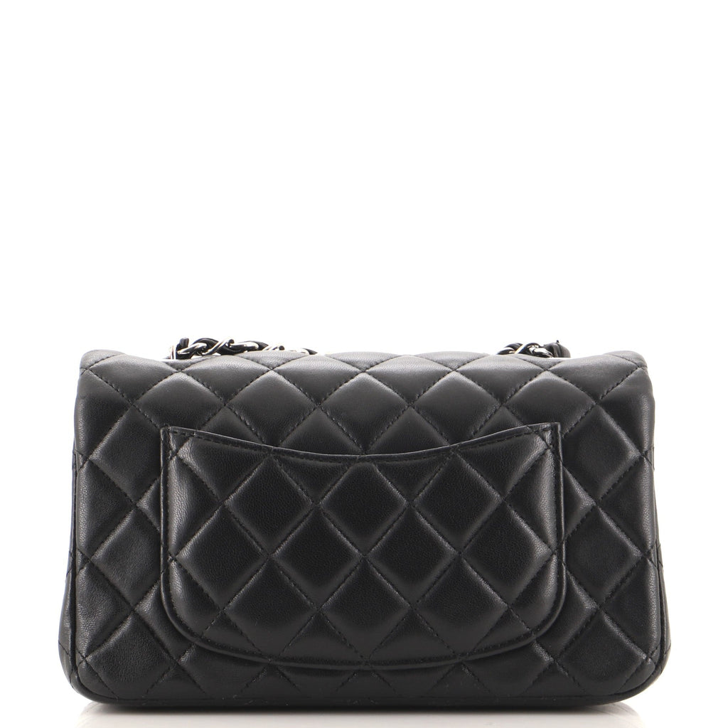 Classic Single Flap Bag Quilted Lambskin Mini