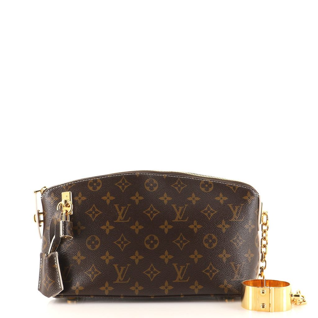 Lockit Cuff Clutch Monogram Fetish Canvas
