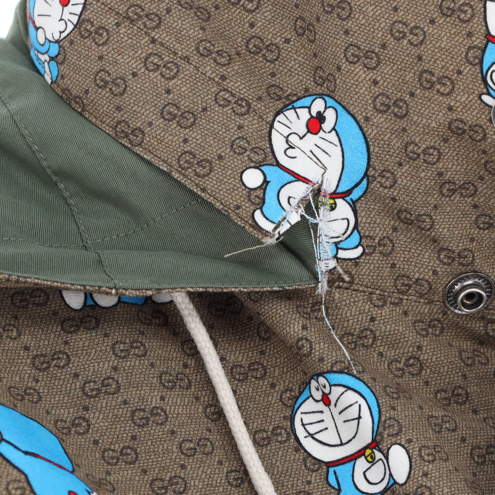 Women's Doraemon Jacket Printed GG Nylon