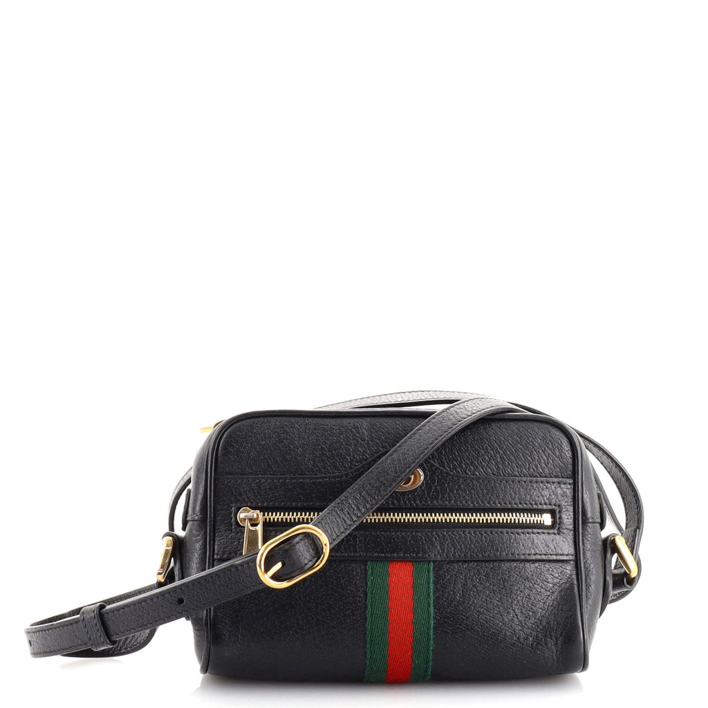 Ophidia Shoulder Bag Leather Mini