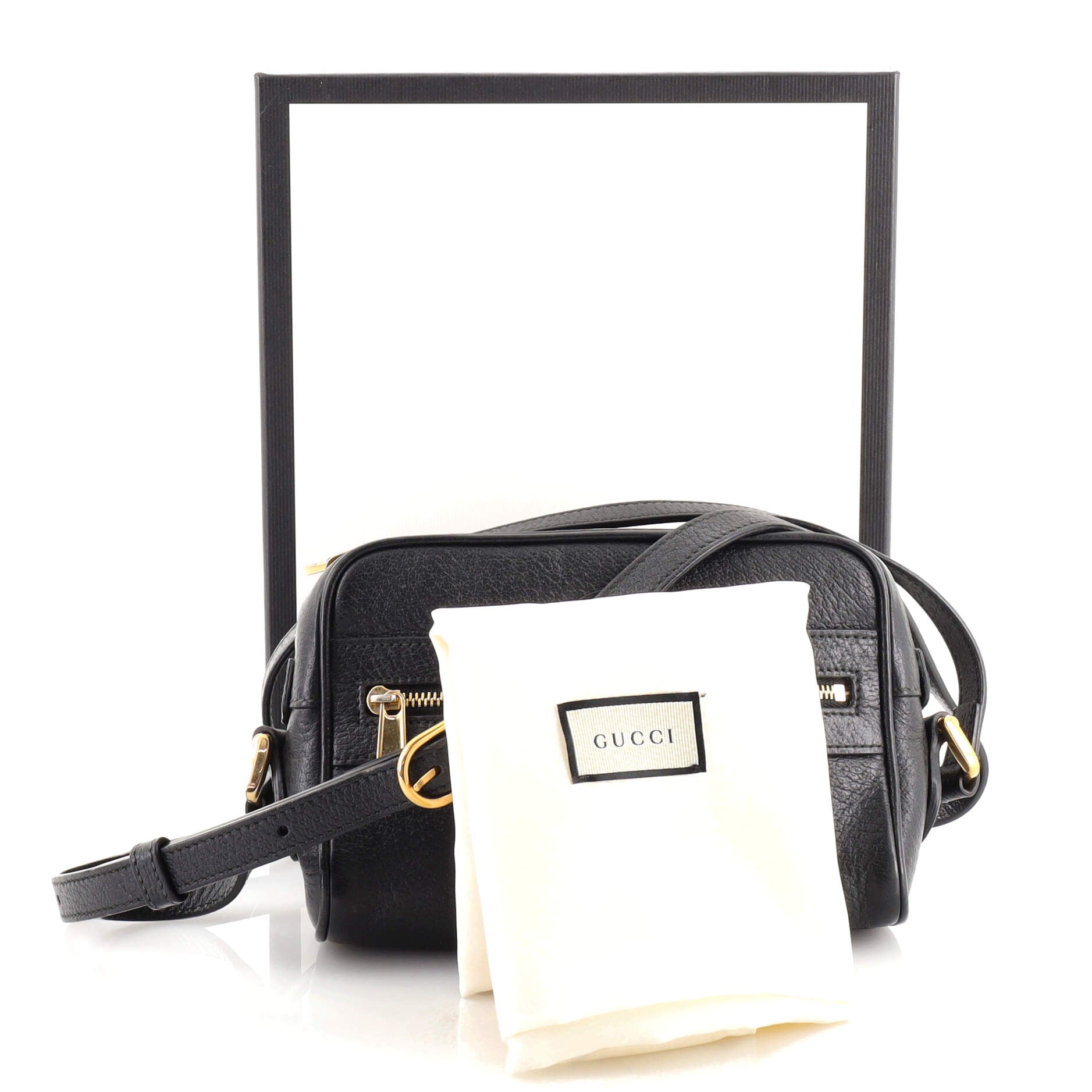 Ophidia Shoulder Bag Leather Mini