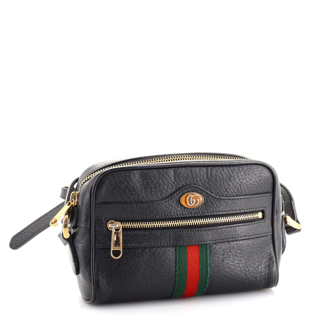 Ophidia Shoulder Bag Leather Mini