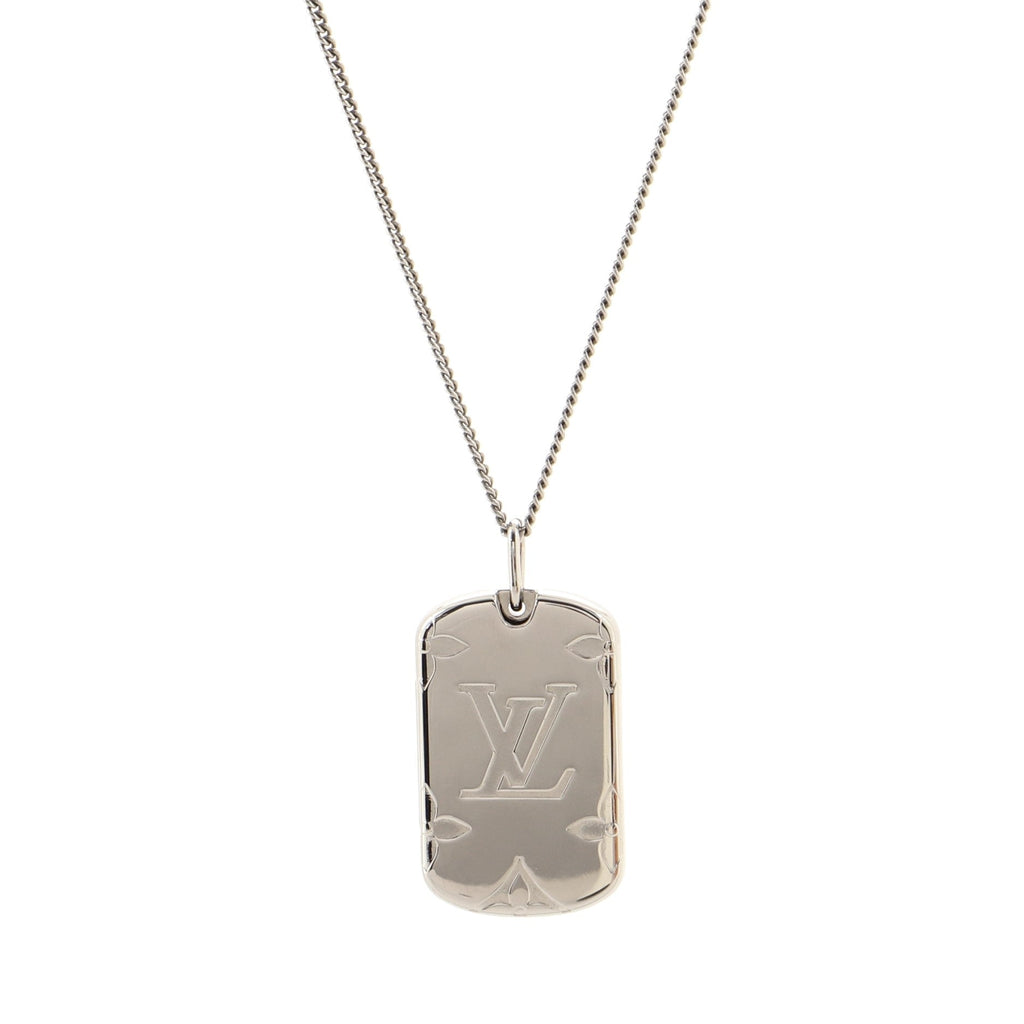 Monogram Rocket Necklace Metal