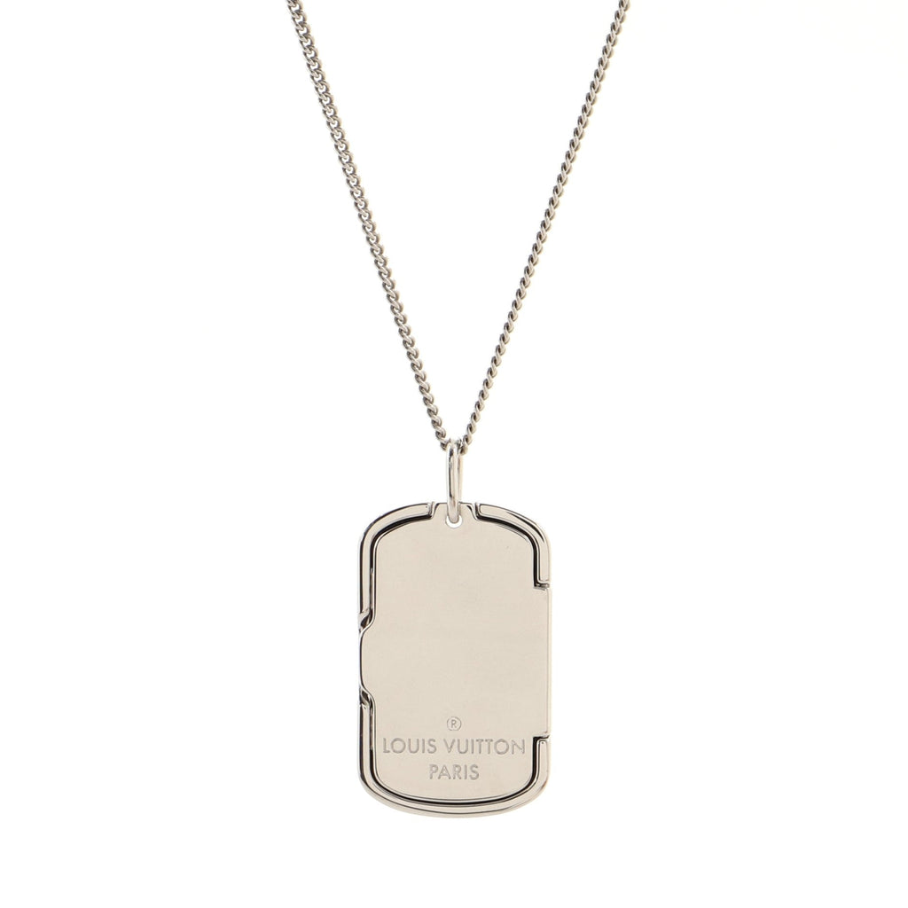 Monogram Rocket Necklace Metal