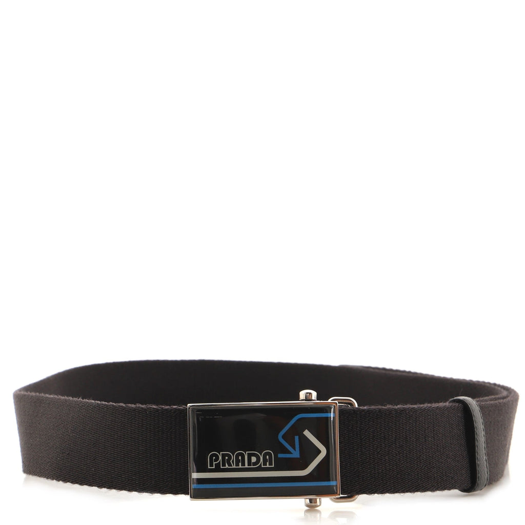 Logo Buckle Belt Nylon 95