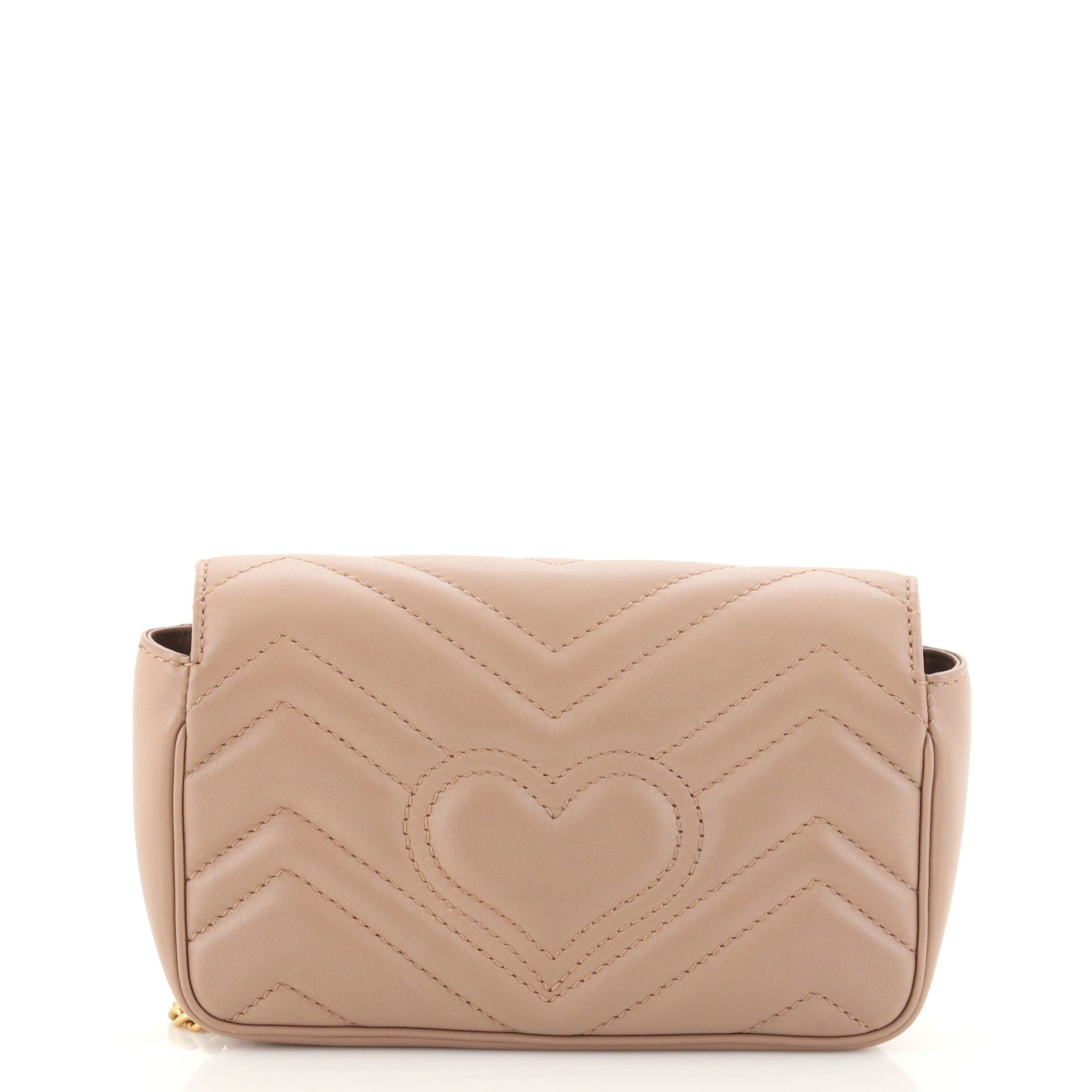 GG Marmont Flap Bag Matelasse Leather Super Mini