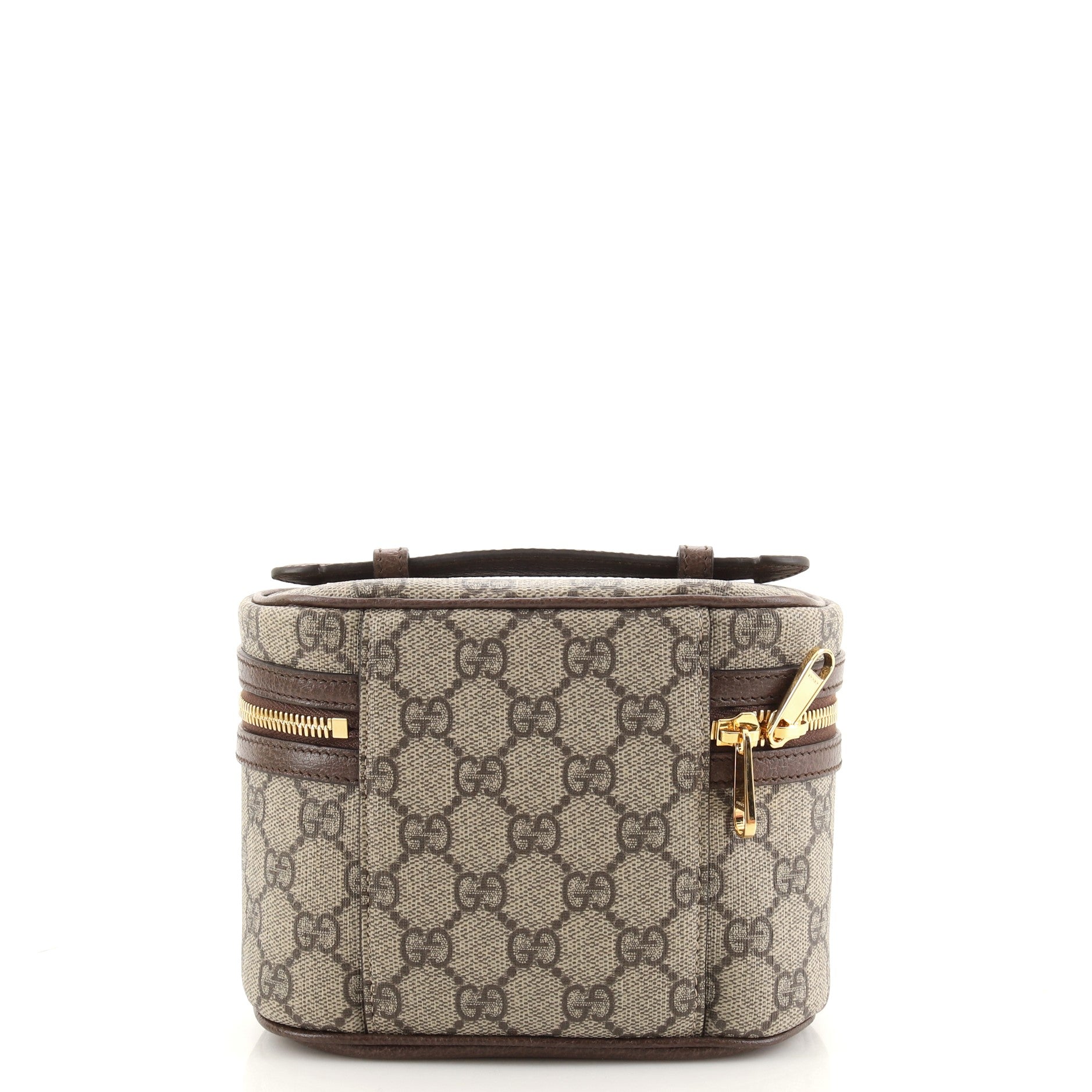 Ophidia Top Handle Cosmetic Case GG Coated Canvas Mini