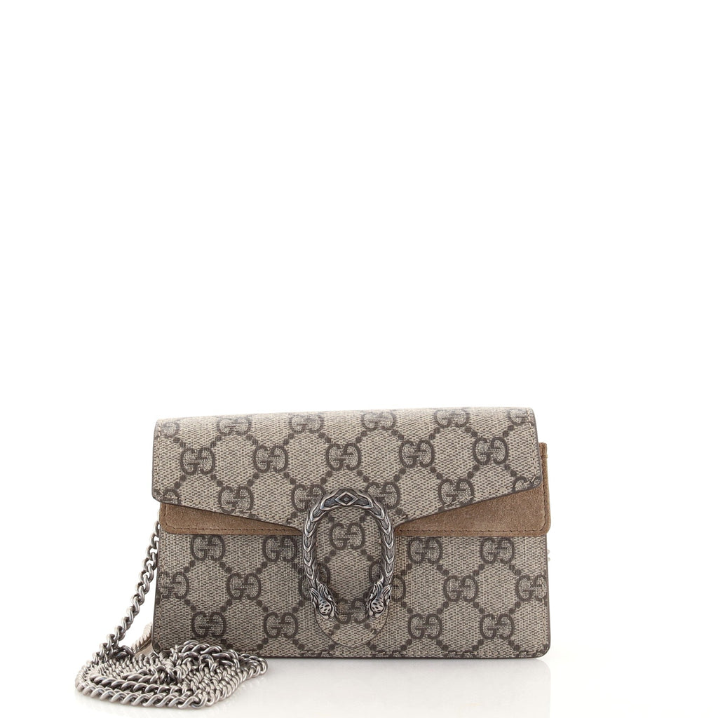 Dionysus Bag GG Coated Canvas Super Mini
