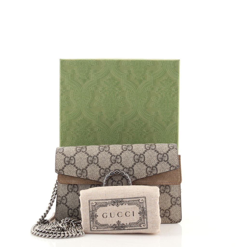 Dionysus Bag GG Coated Canvas Super Mini