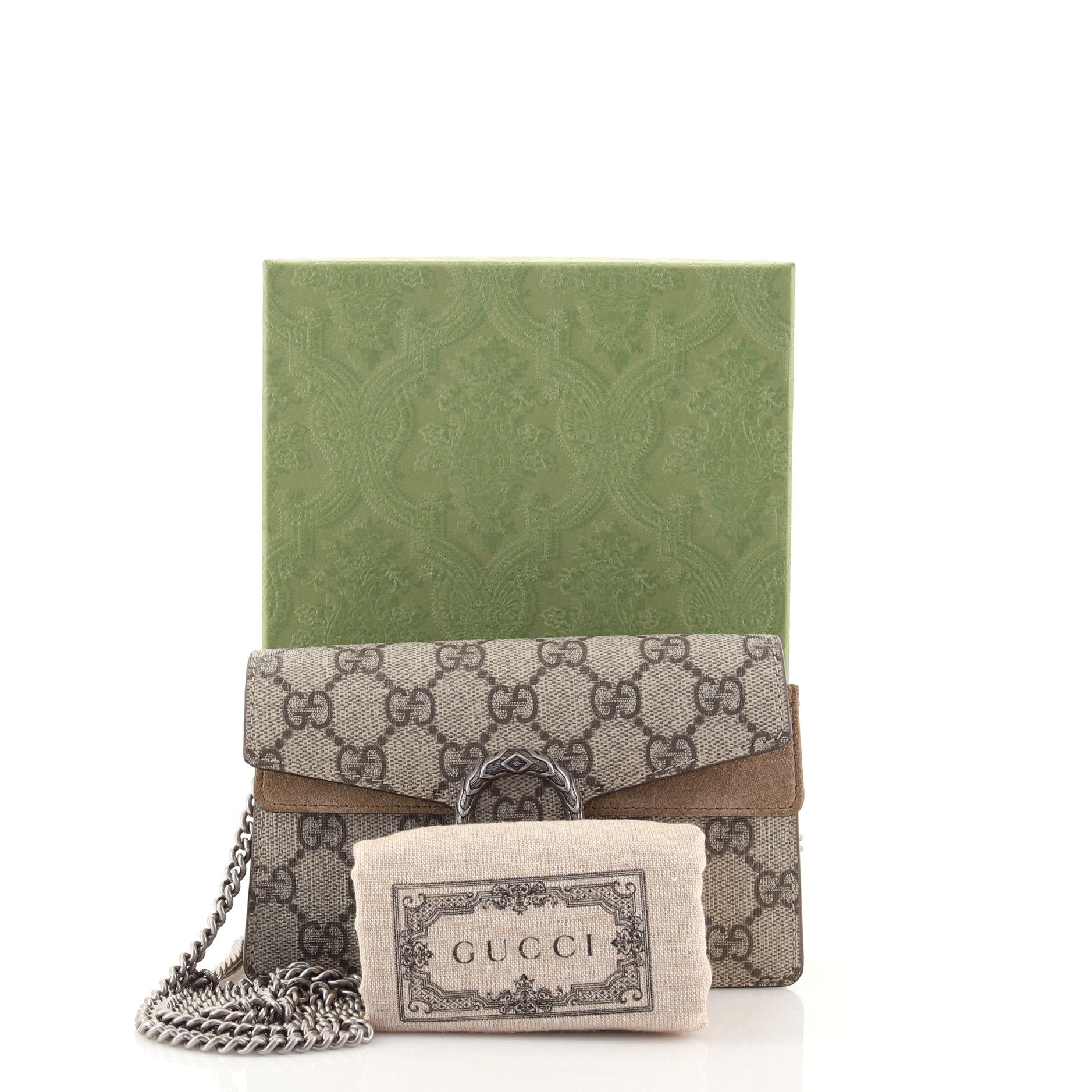 Dionysus Bag GG Coated Canvas Super Mini