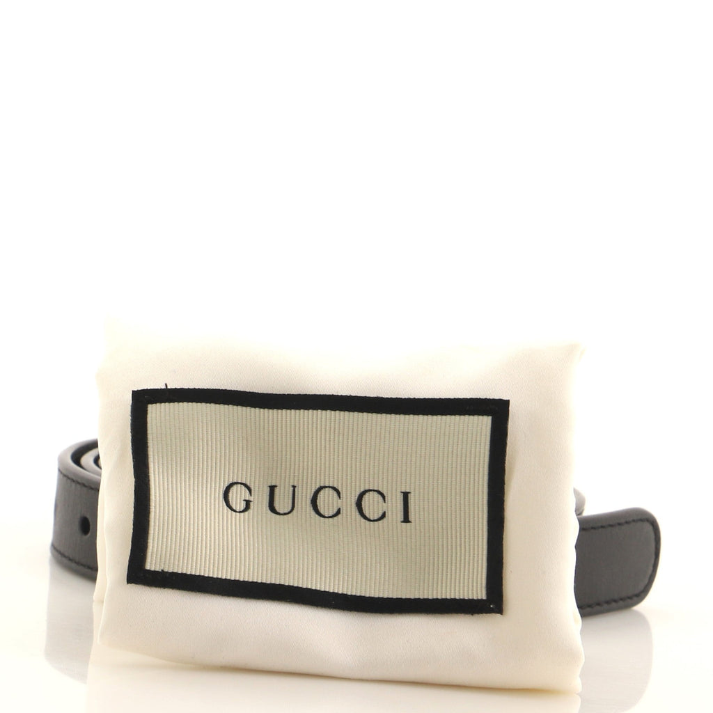 GG Marmont Belt Leather Thin 85