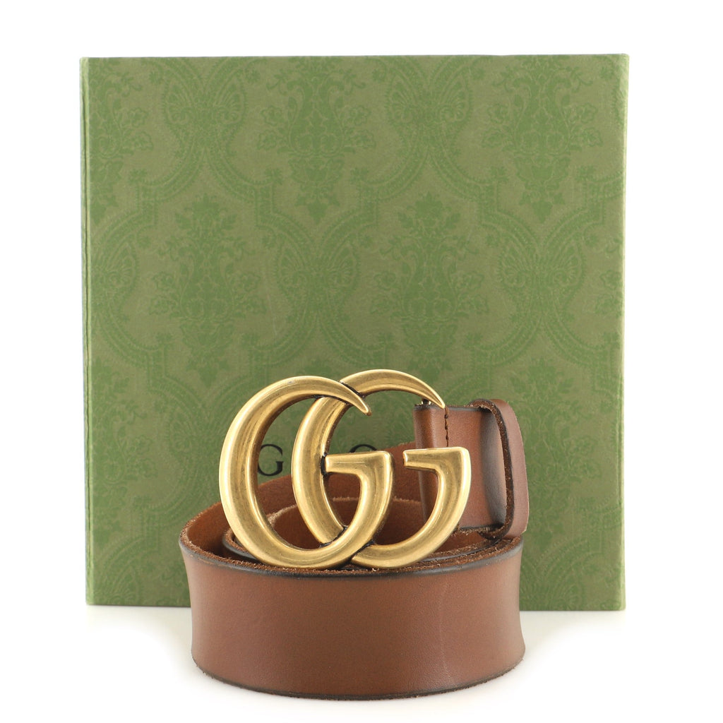GG Marmont Belt Leather Wide 95