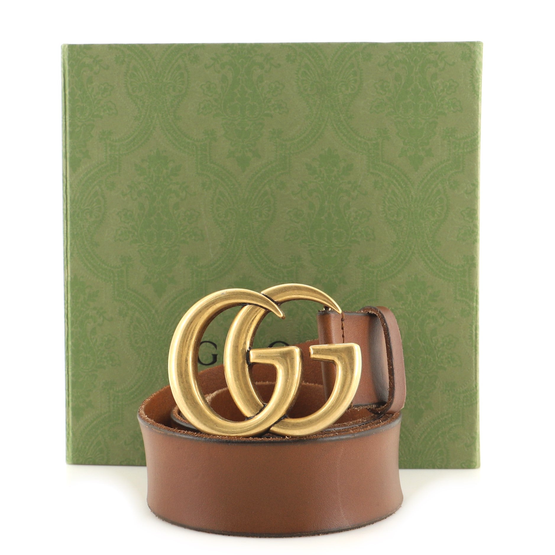 GG Marmont Belt Leather Wide 95