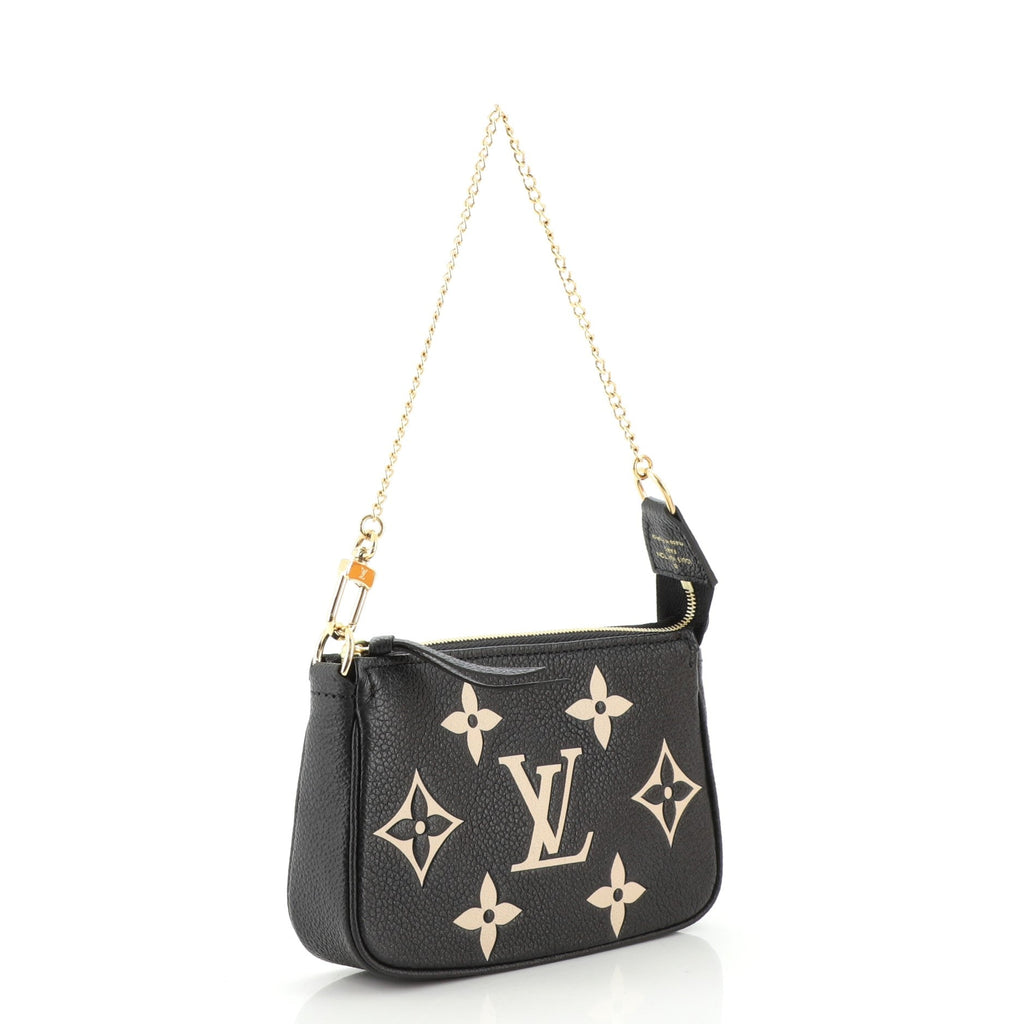 Pochette Accessoires Bicolor Monogram Empreinte Giant Mini