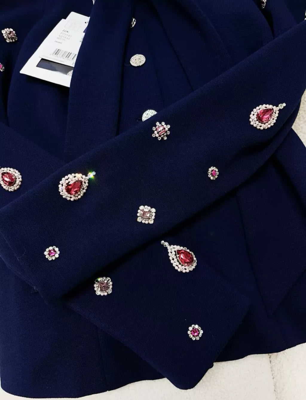 Chanel 22A Navy Blue Jacket