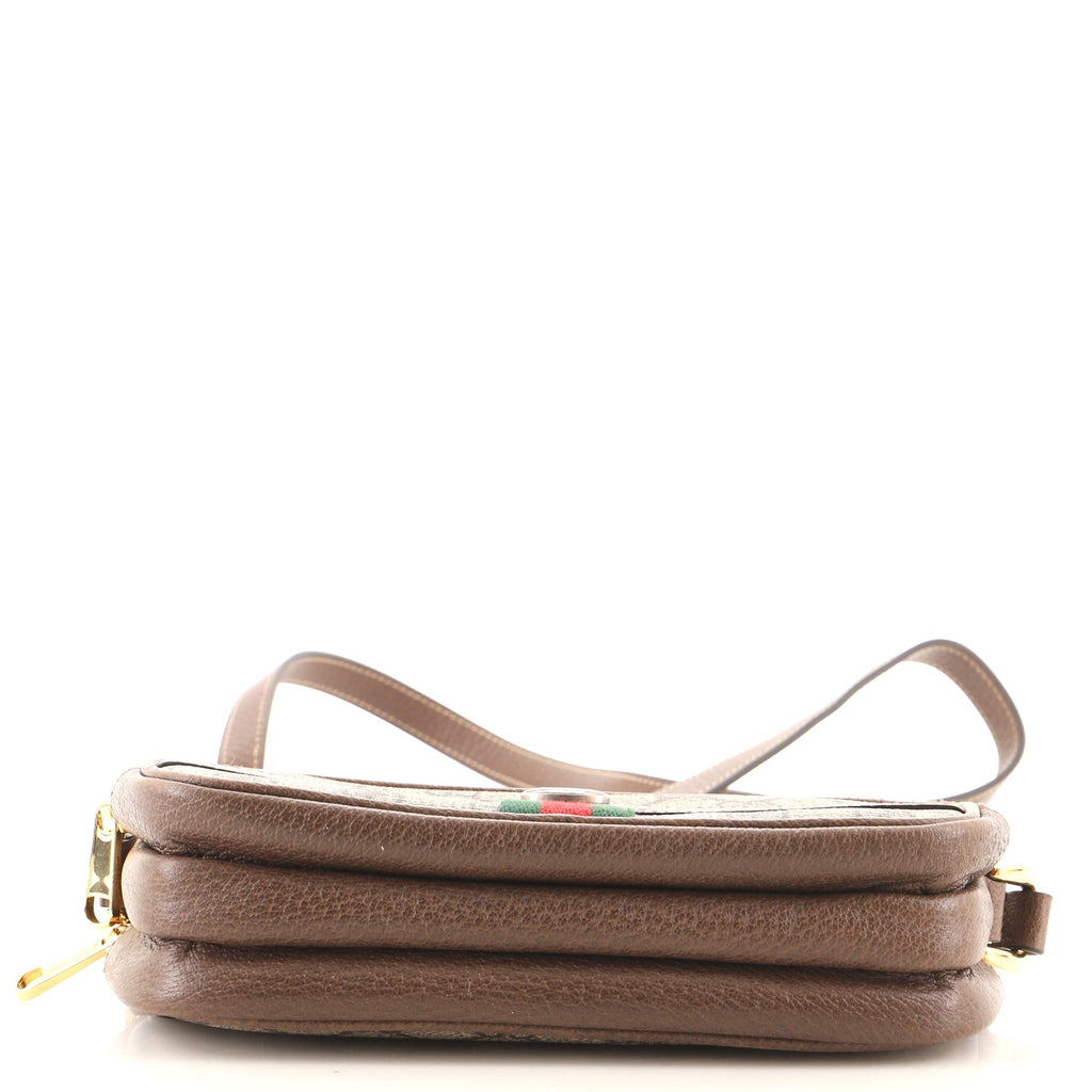 Ophidia Shoulder Bag GG Coated Canvas Mini