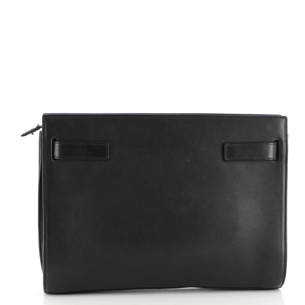 Sac De Jour Clutch Leather Medium