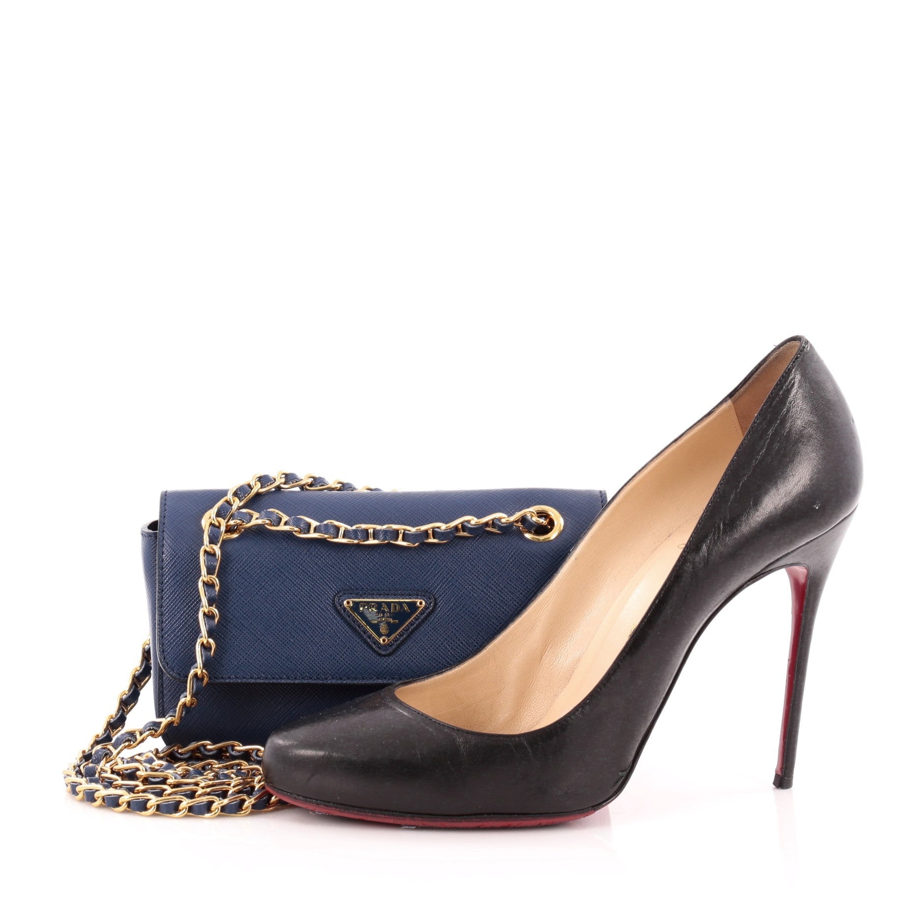 Lux Flap Bag Saffiano Leather Mini