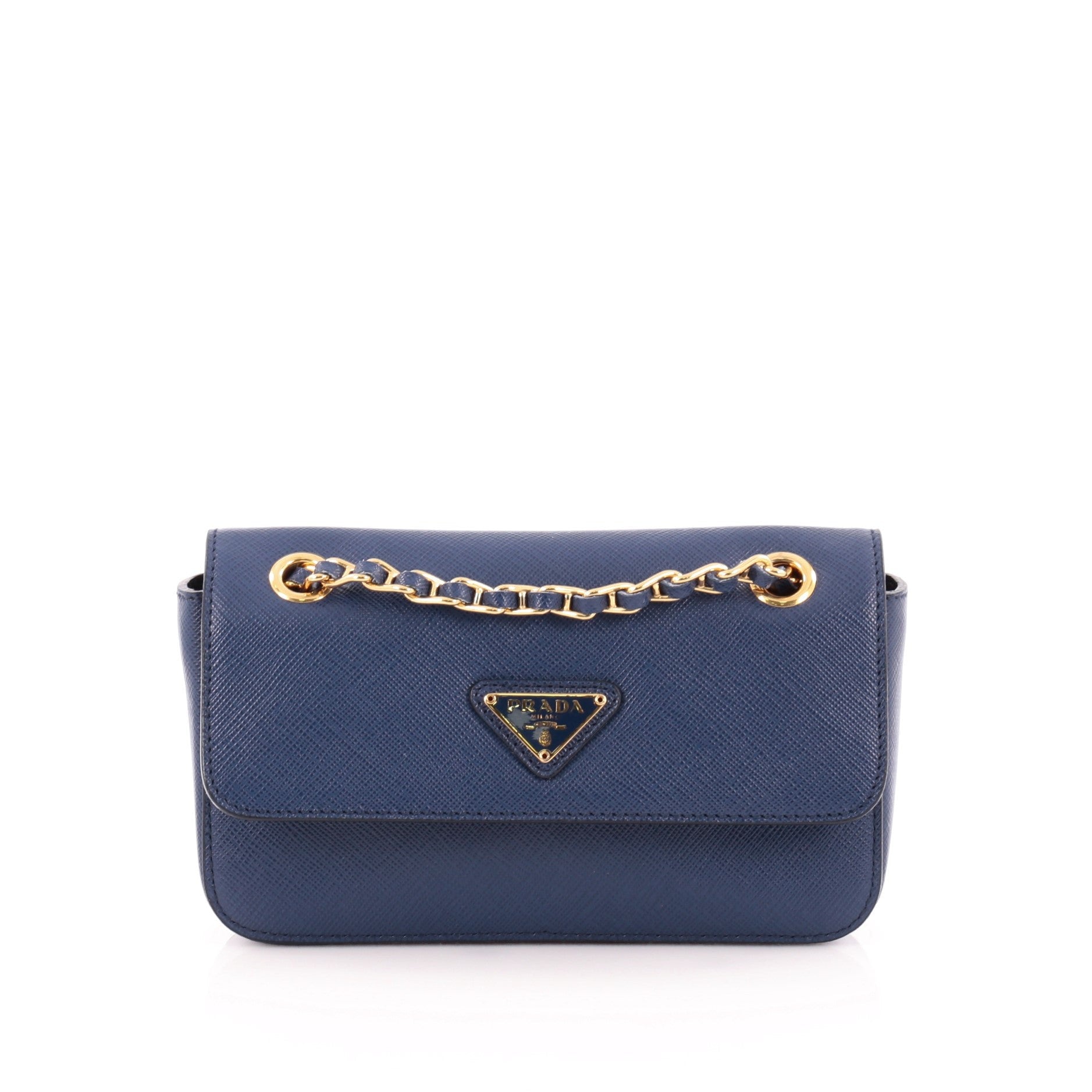 Lux Flap Bag Saffiano Leather Mini