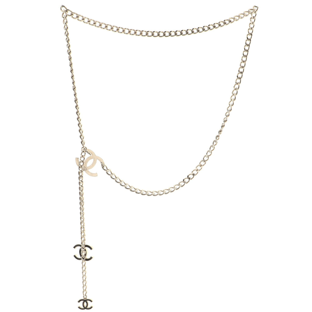 CC Charm Chain Belt Metal with Enamel 0