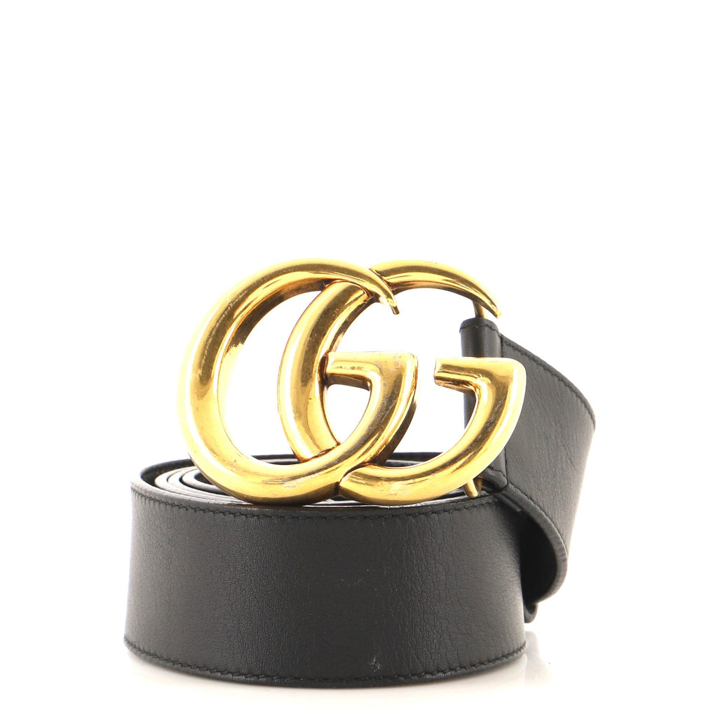GG Marmont Belt Leather Wide 85