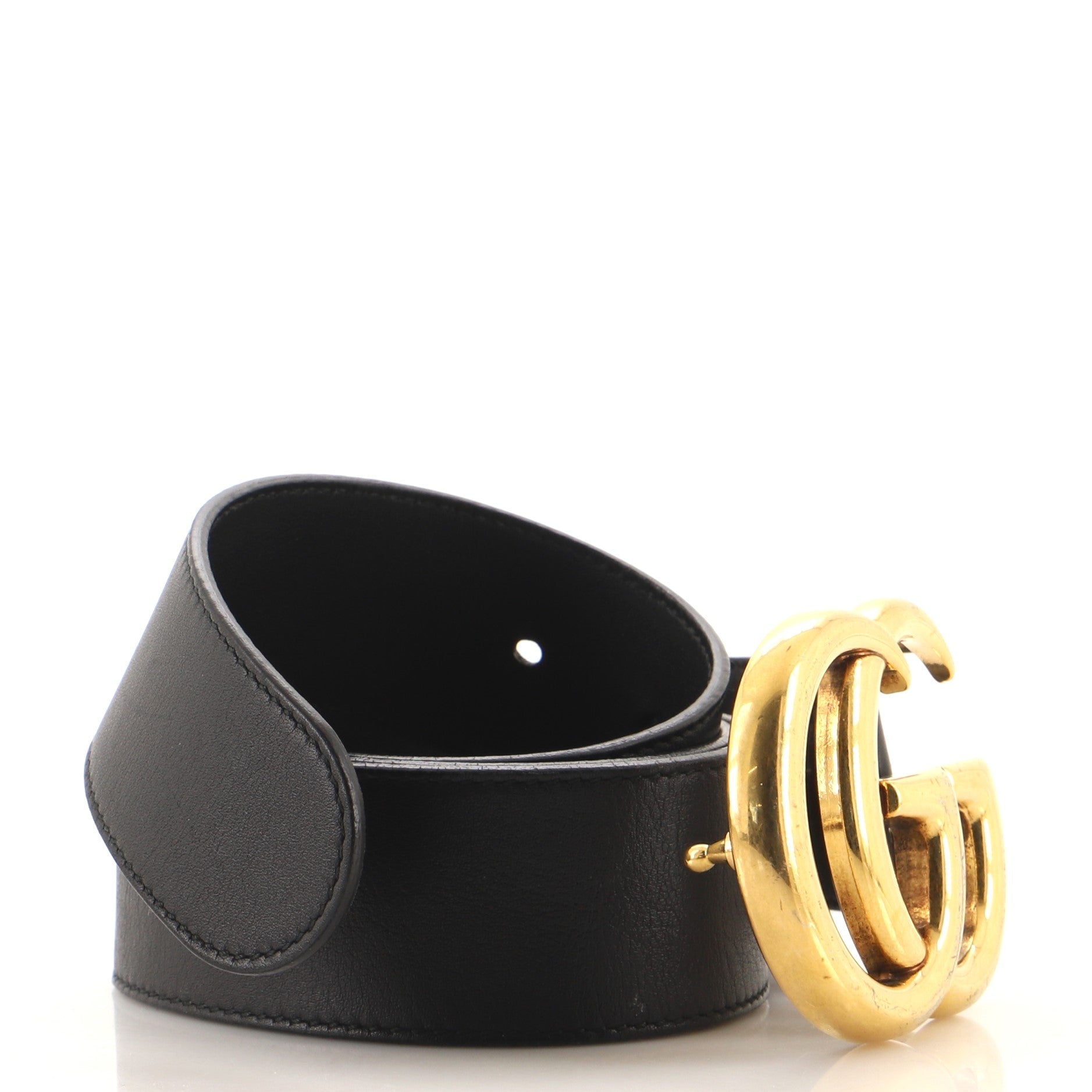 GG Marmont Belt Leather Wide 85