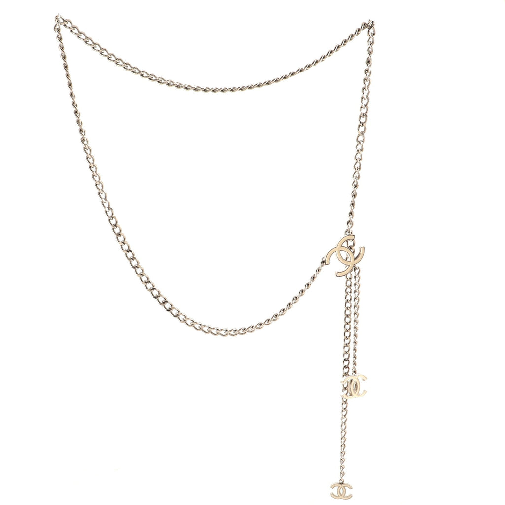CC Charm Chain Belt Metal with Enamel 100