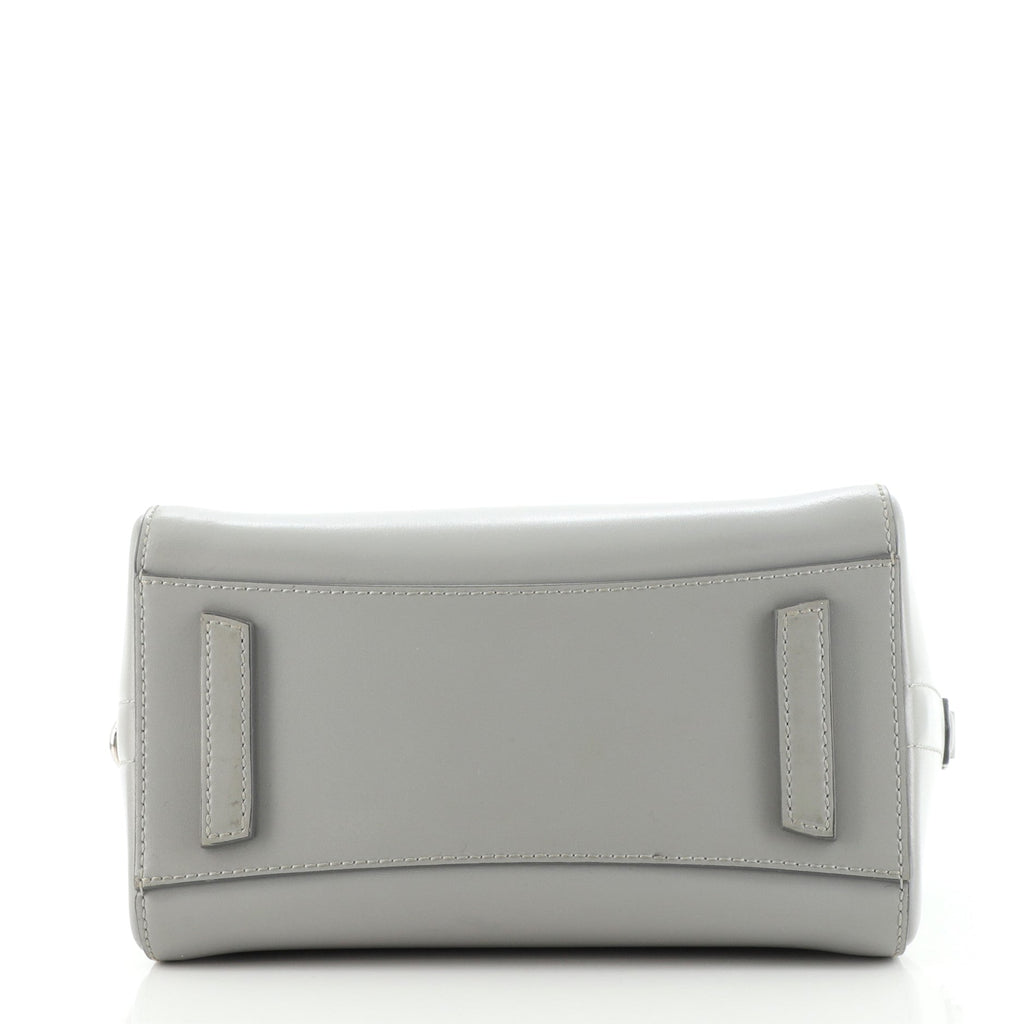 Antigona Bag Glazed Leather Mini