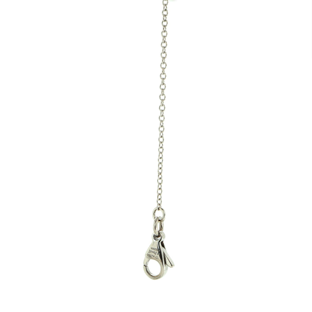 Possession Three Station Chain Bracelet 18K White Gold with Diamonds