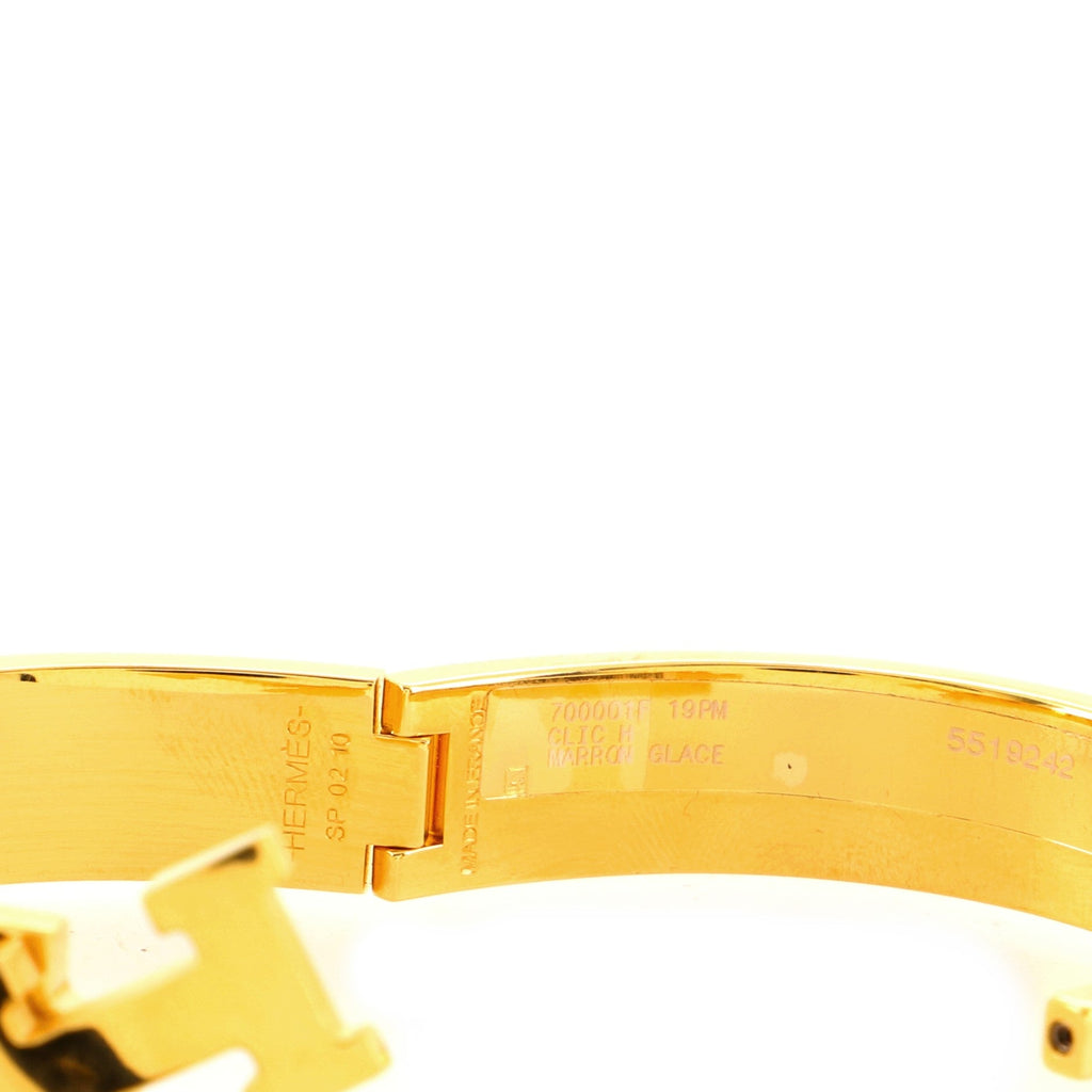 Clic H Bracelet Enamel Narrow
