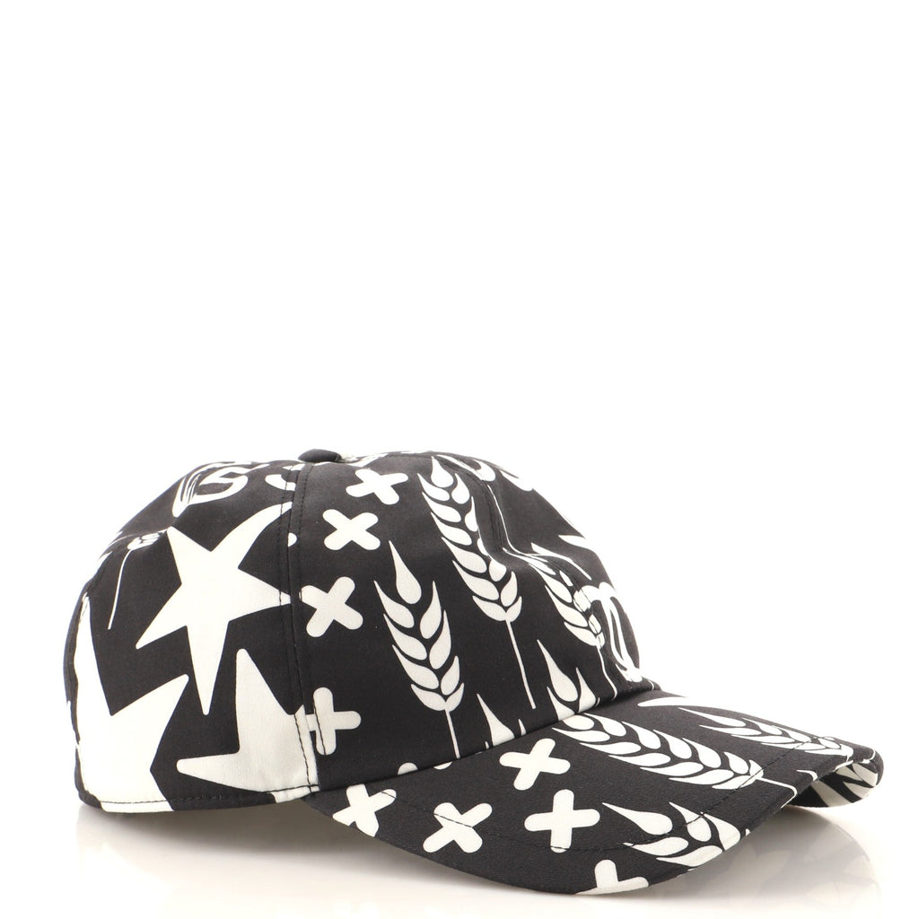 CC Lucky Symbols Baseball Cap Printed Cotton
