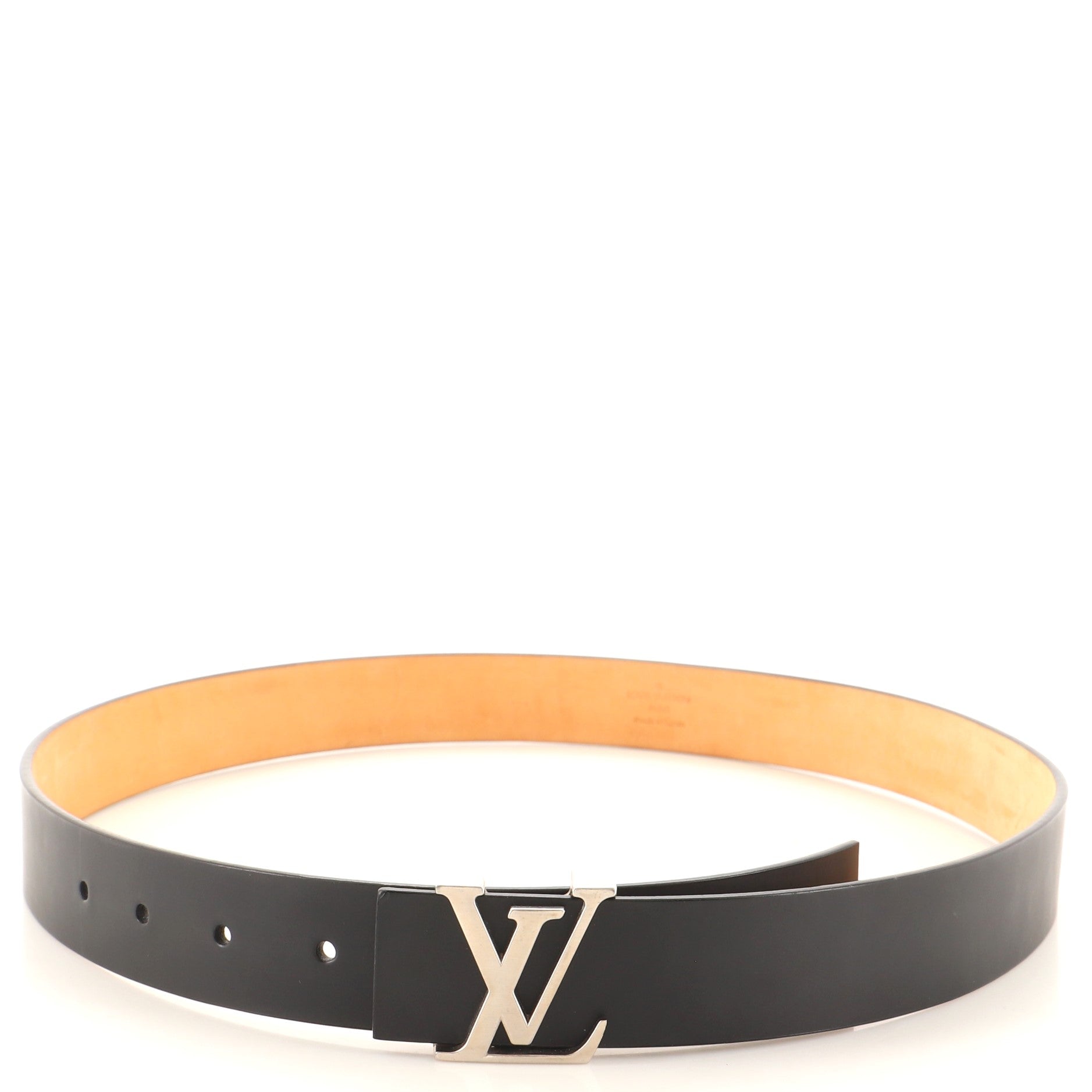 LV Initiales Belt Leather Medium 85