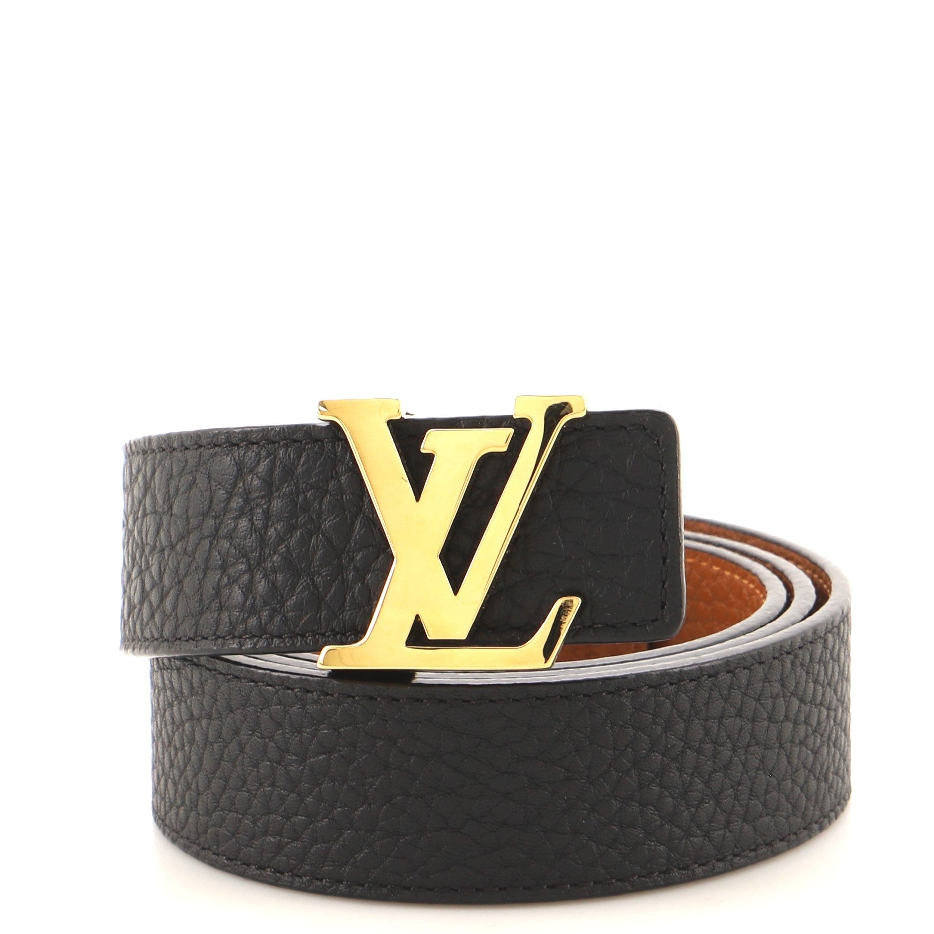 LV Initiales Reversible Belt Leather Wide 85