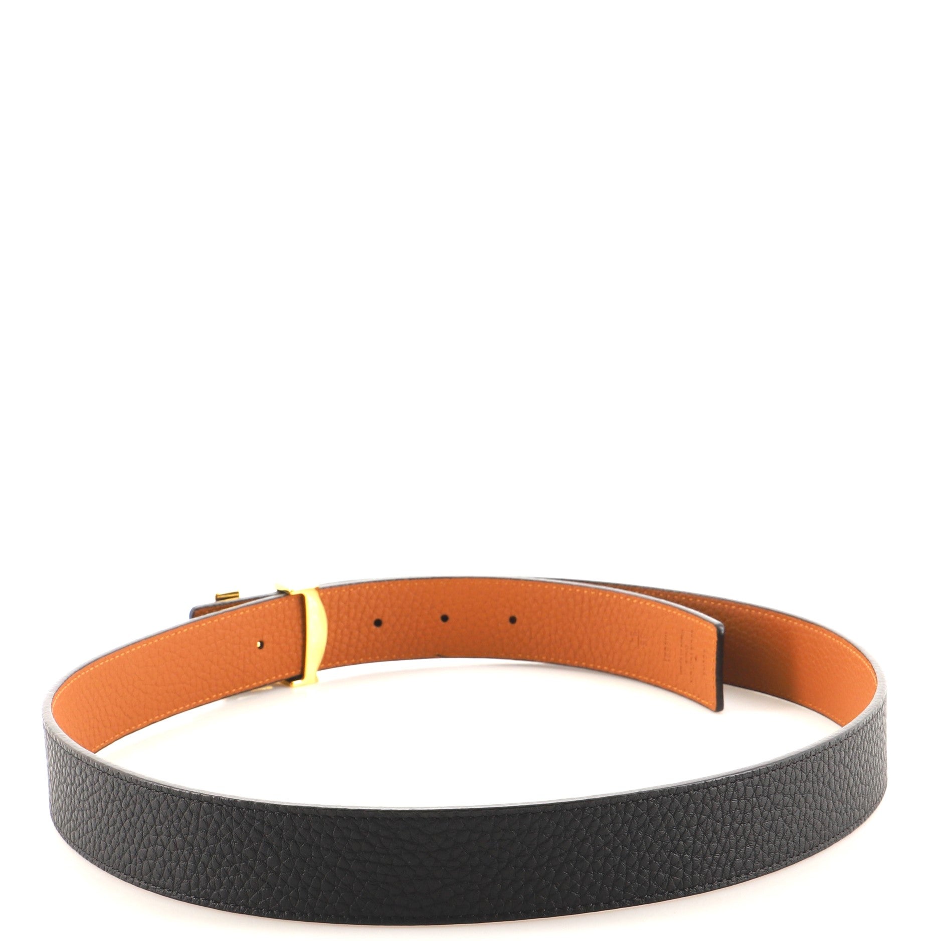 LV Initiales Reversible Belt Leather Wide 85