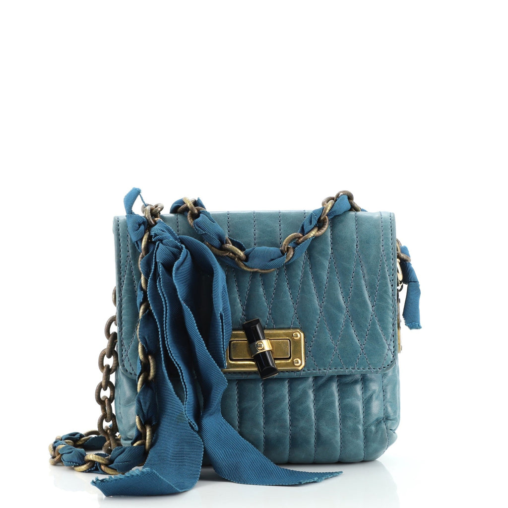 Pop Crossbody Bag Quilted Leather Mini