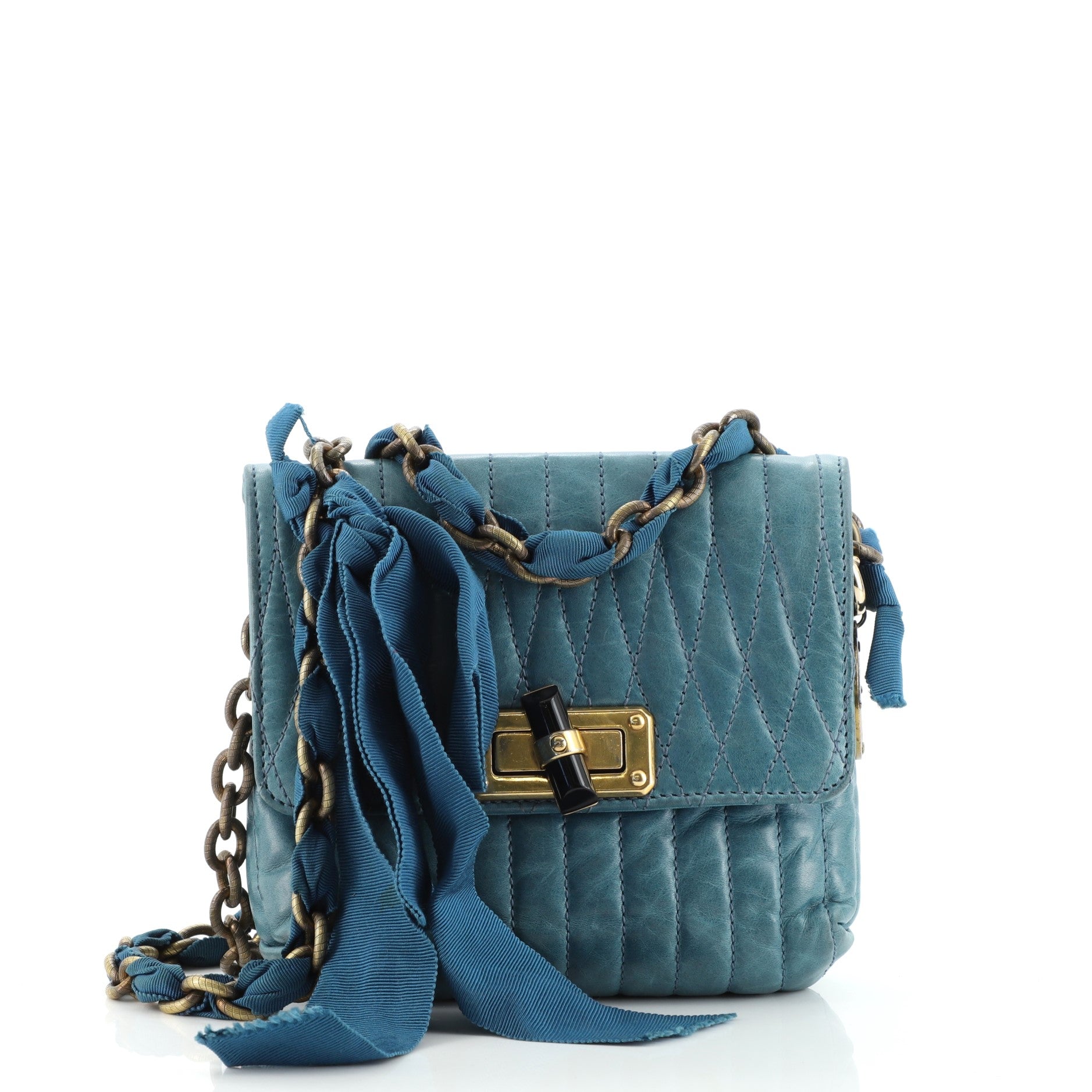 Pop Crossbody Bag Quilted Leather Mini