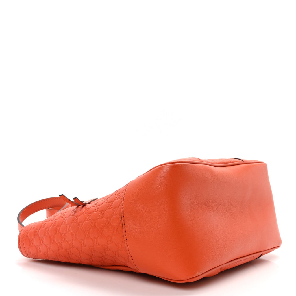 Microguccissima Small Bree Tote Sun Orange