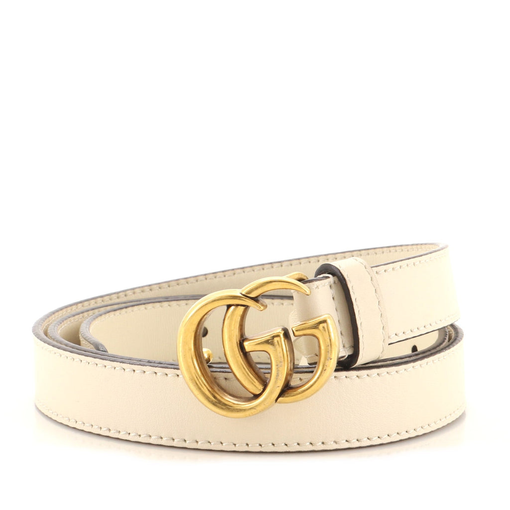 GG Marmont Belt Leather Thin 85