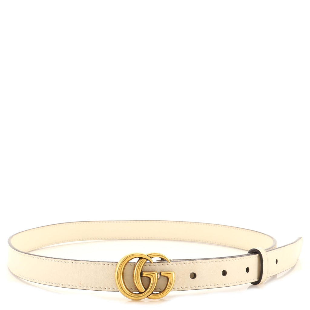 GG Marmont Belt Leather Thin 85