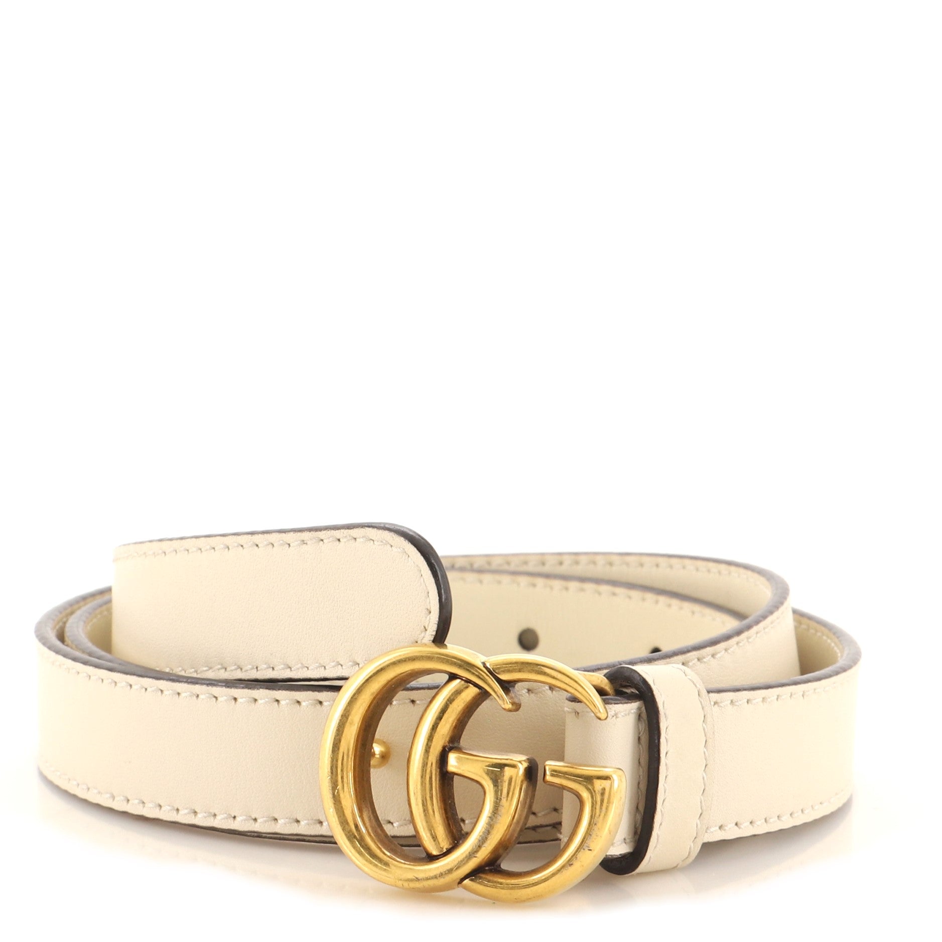 GG Marmont Belt Leather Thin 85