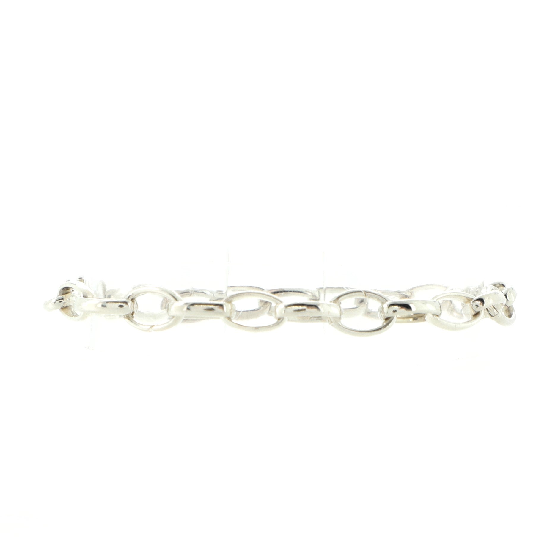 Chain Link Bracelet Sterling Silver