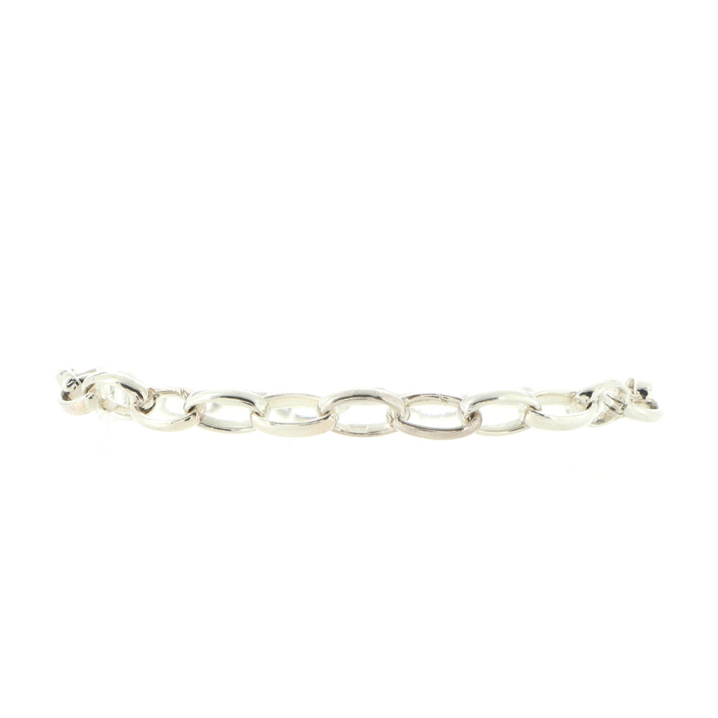 Chain Link Bracelet Sterling Silver