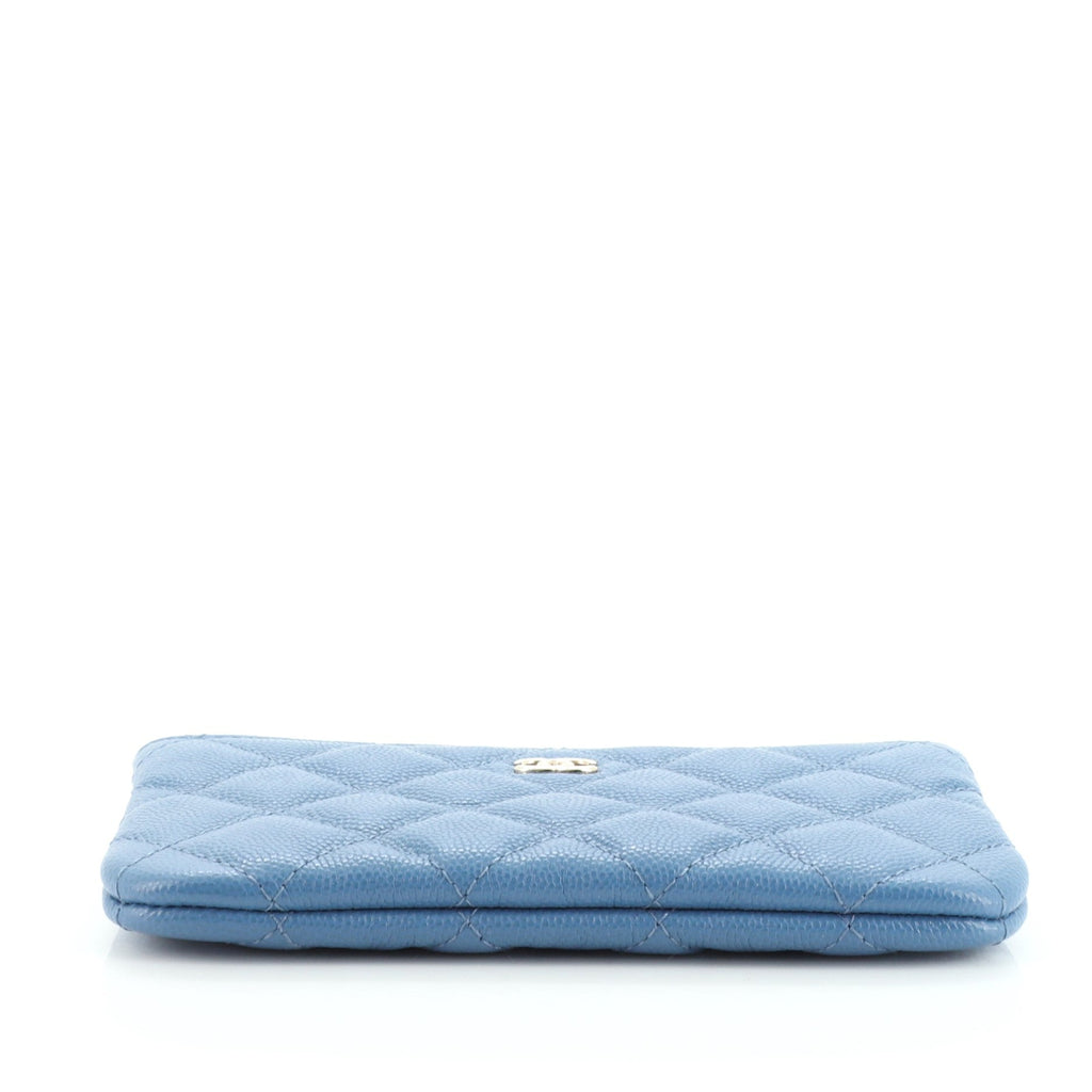Classic O Case Pouch Quilted Caviar Mini