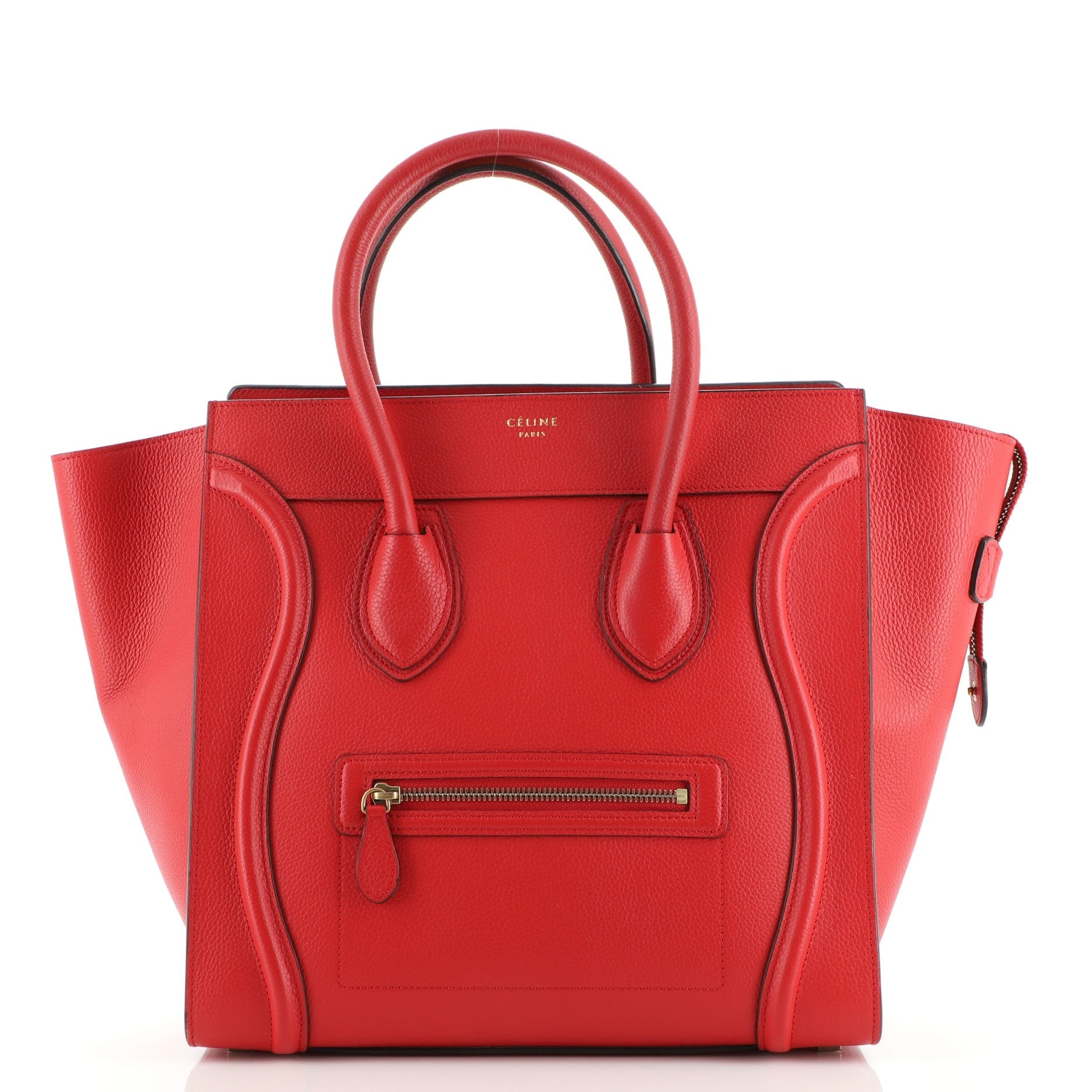 Luggage Bag Grainy Leather Mini