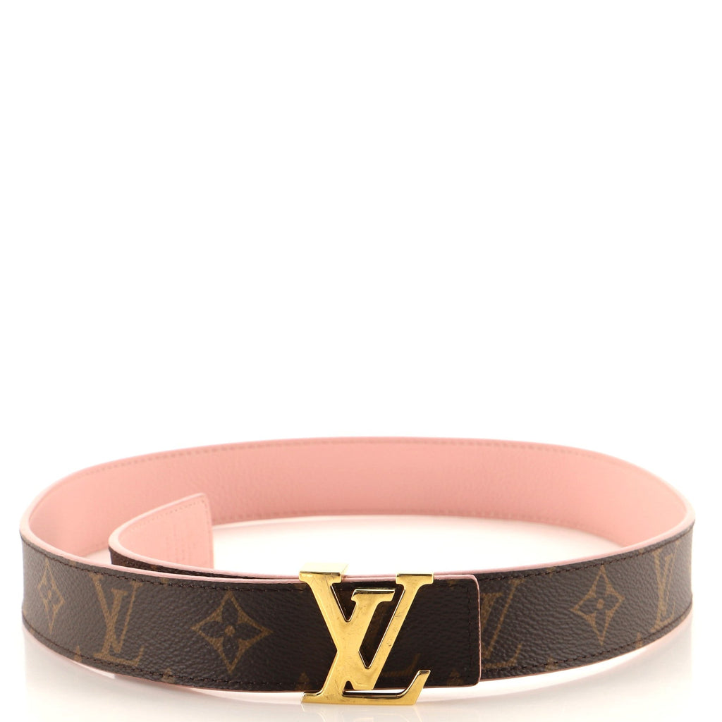 LV Initiales Reversible Belt Monogram Canvas and Leather Medium 80