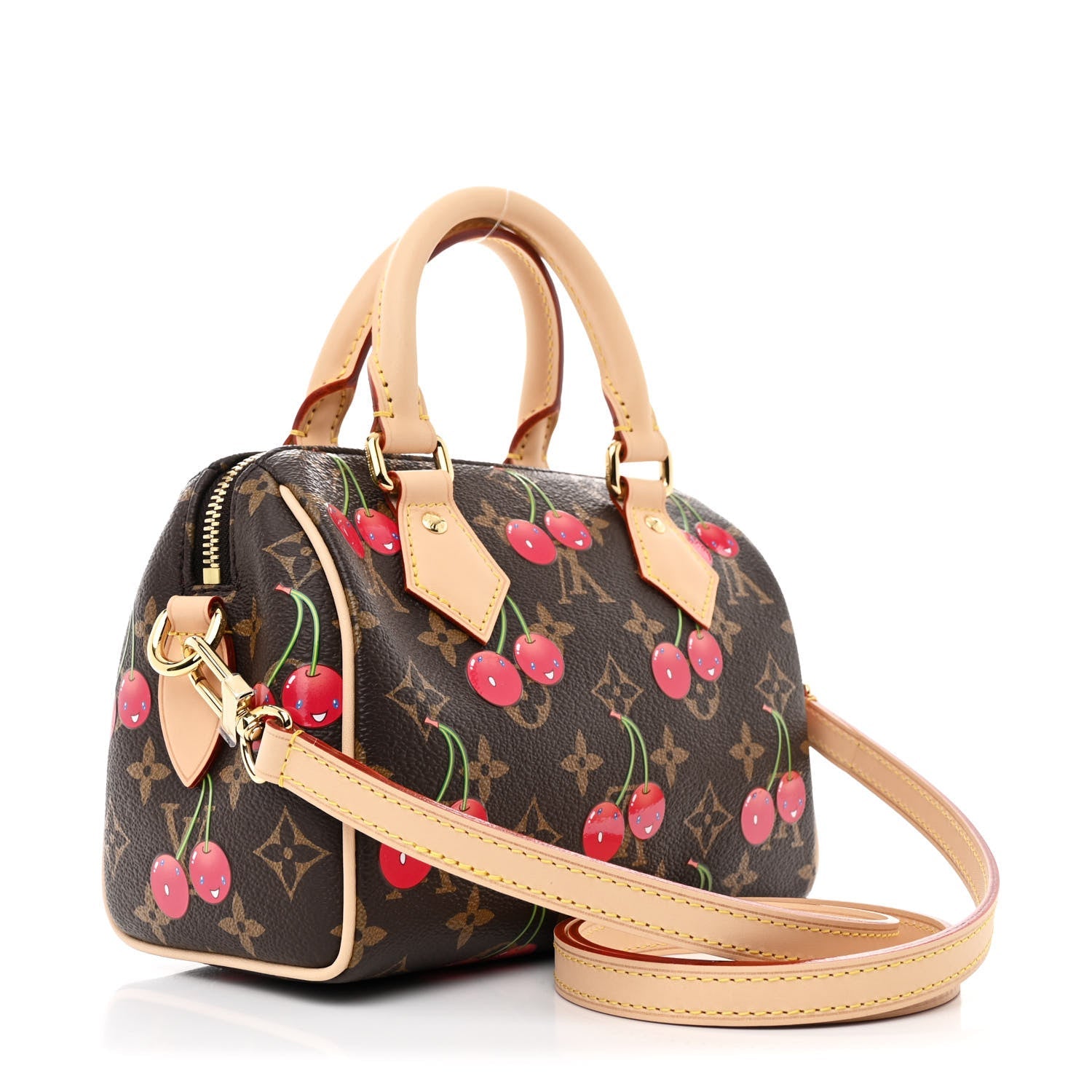 LV X TM Monogram Cerises Speedy Bandouliere 20