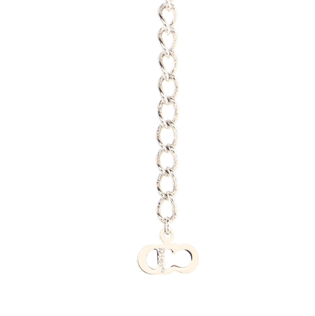 Vintage CD Charm Necklace Metal
