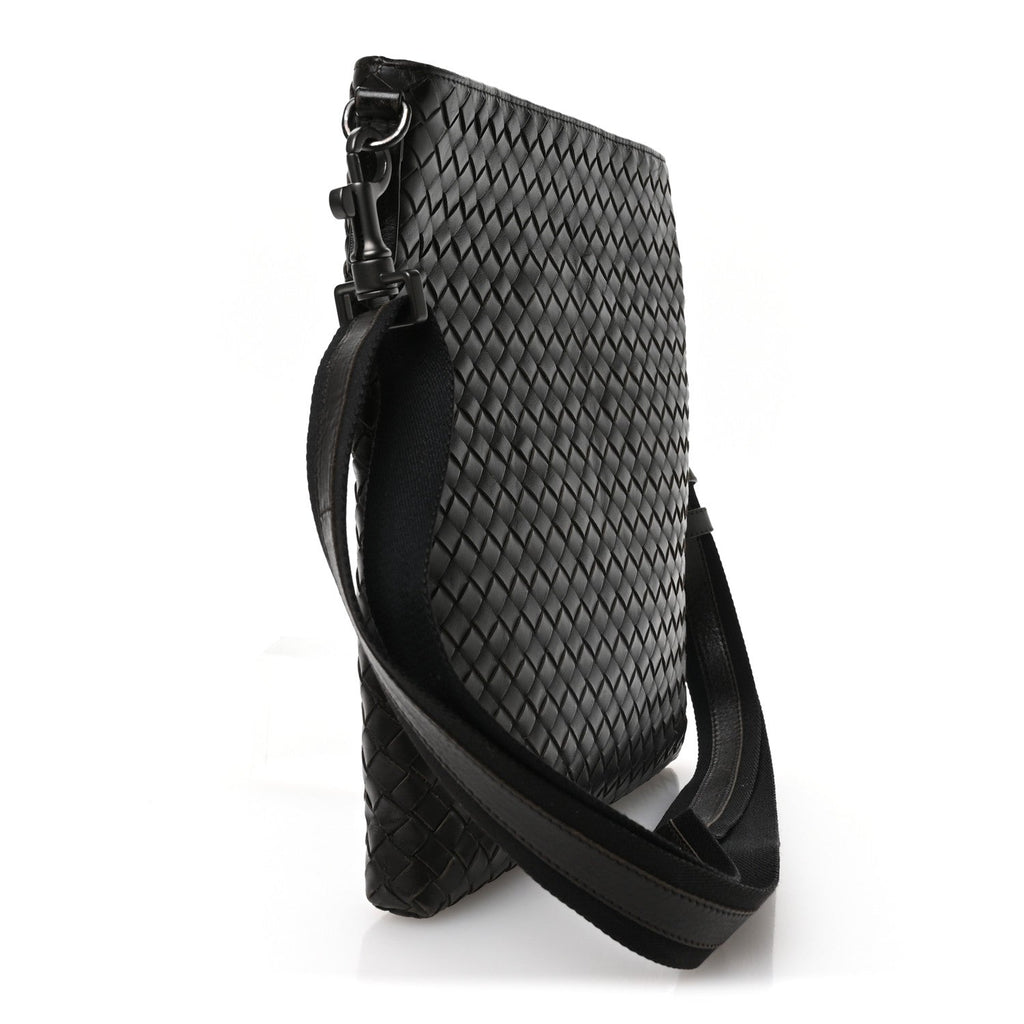 Nappa Intrecciato VN Crossbody Messenger Bag Fondant