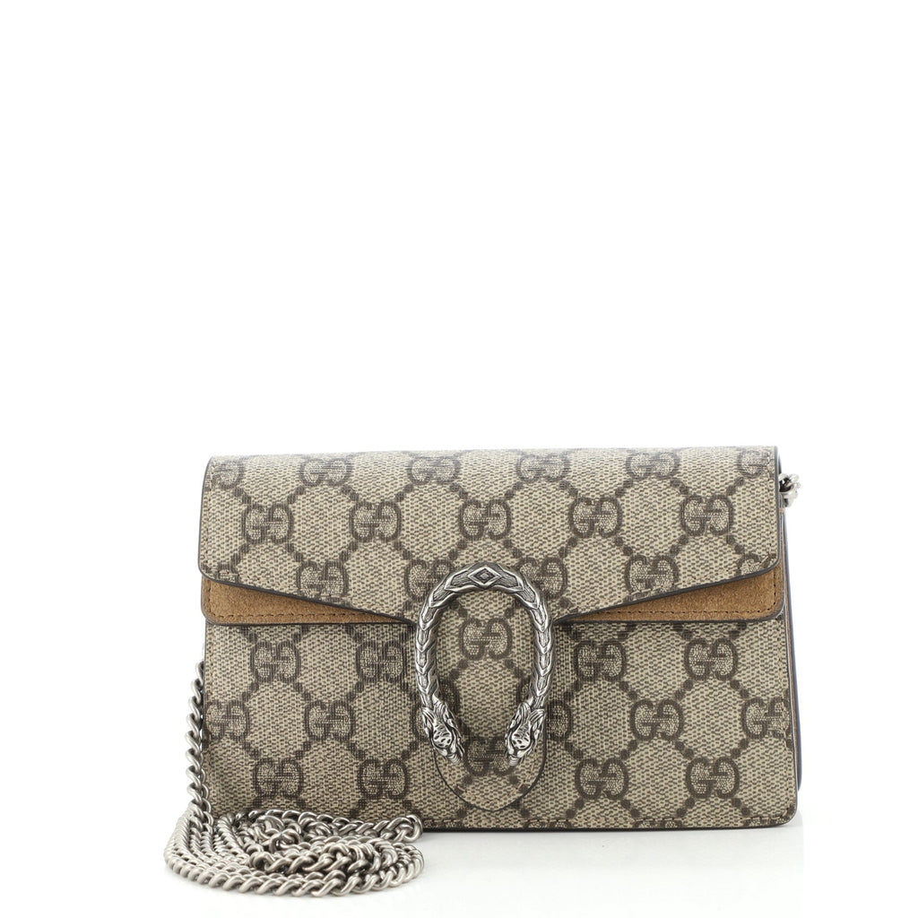 Dionysus Bag GG Coated Canvas Super Mini
