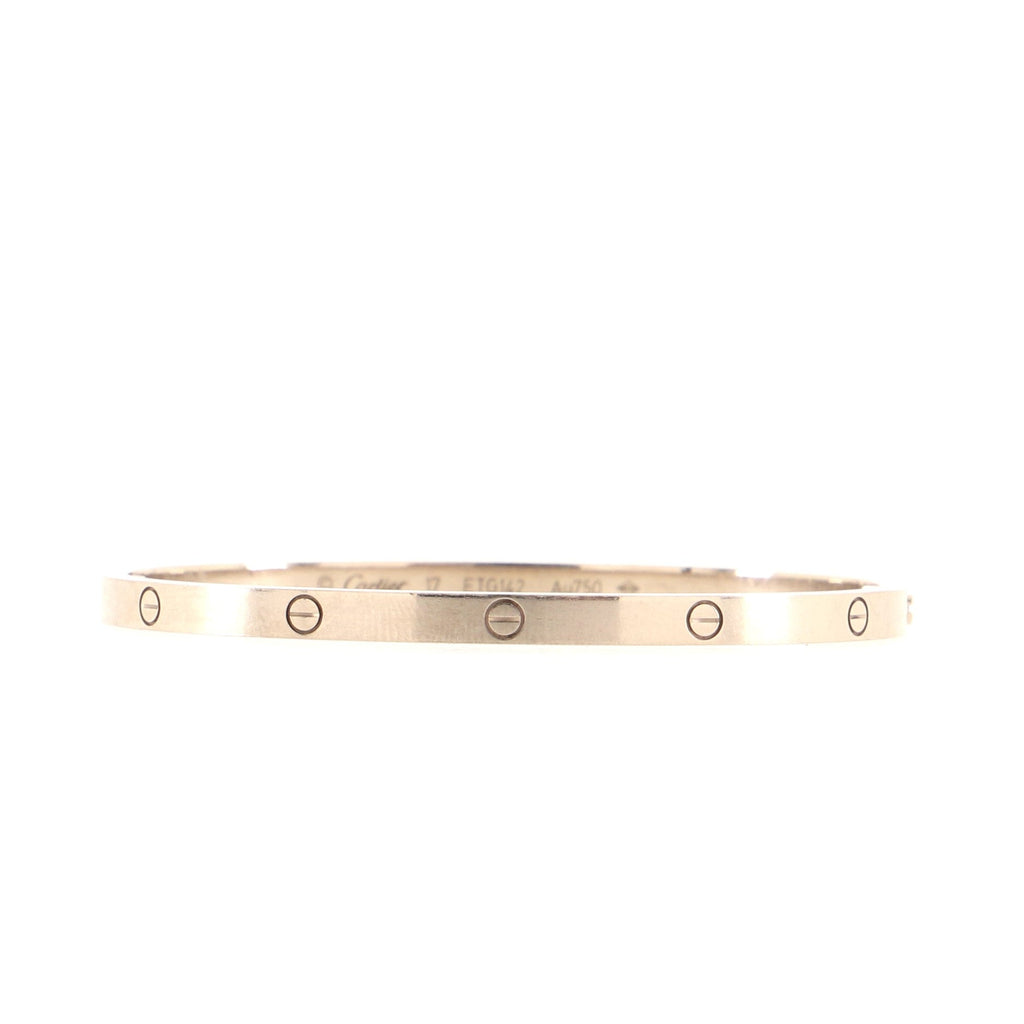 Love Bracelet 18K White Gold Small